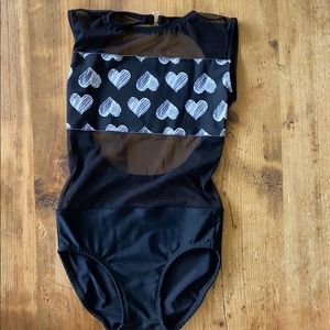 Super cute whiteheart leotard